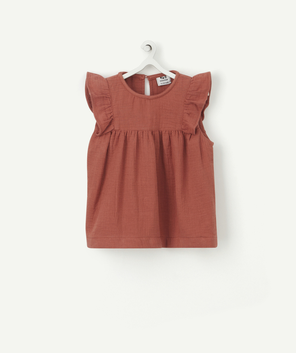 ROBE ROUILLE ÉVOLUTIVE 4 EN 1 EN GAZE DE COTON
