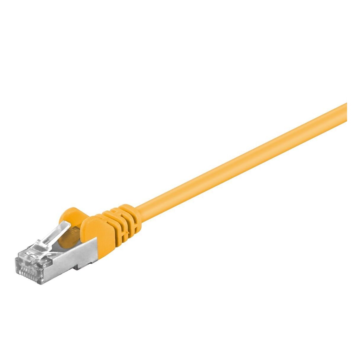 CAT 5e patchkabel, F/UTP, gul