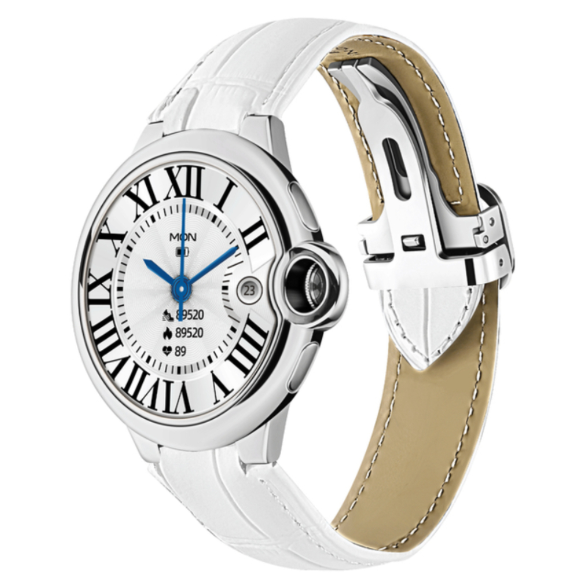 Relógio inteligente Klack Aw28 com tela sensível ao toque de 1,32