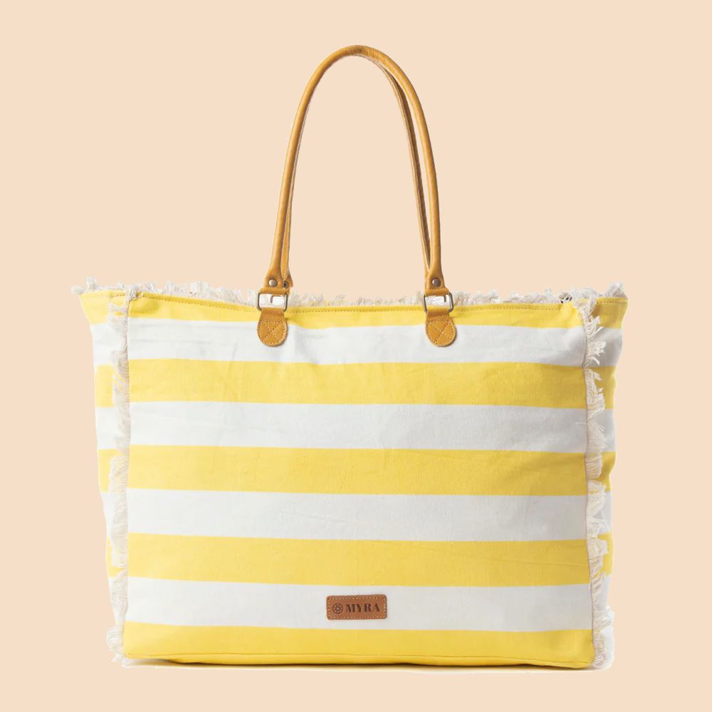 Myra Bag Weekender Bag Saint Tropez Yellow