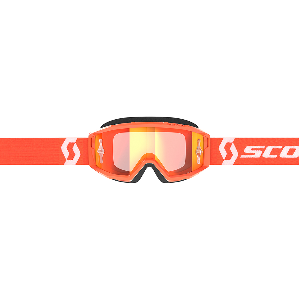 Scott - Masque Primal écran iridium Orange / Blanc