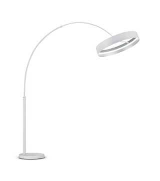 Musterring LED Bogenlampe MR LOOP weiß
