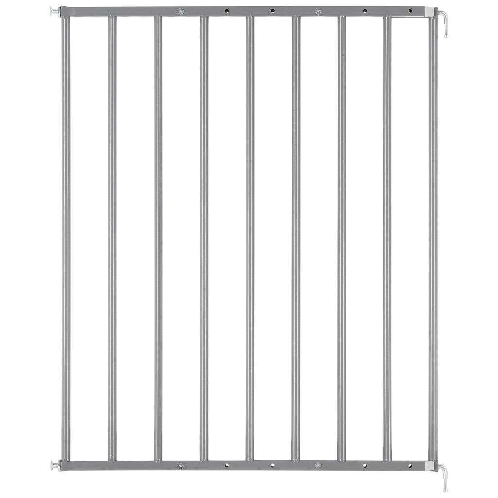 badabullebadabulle   Safe and Protect XL Metal Türschutzgitter grau