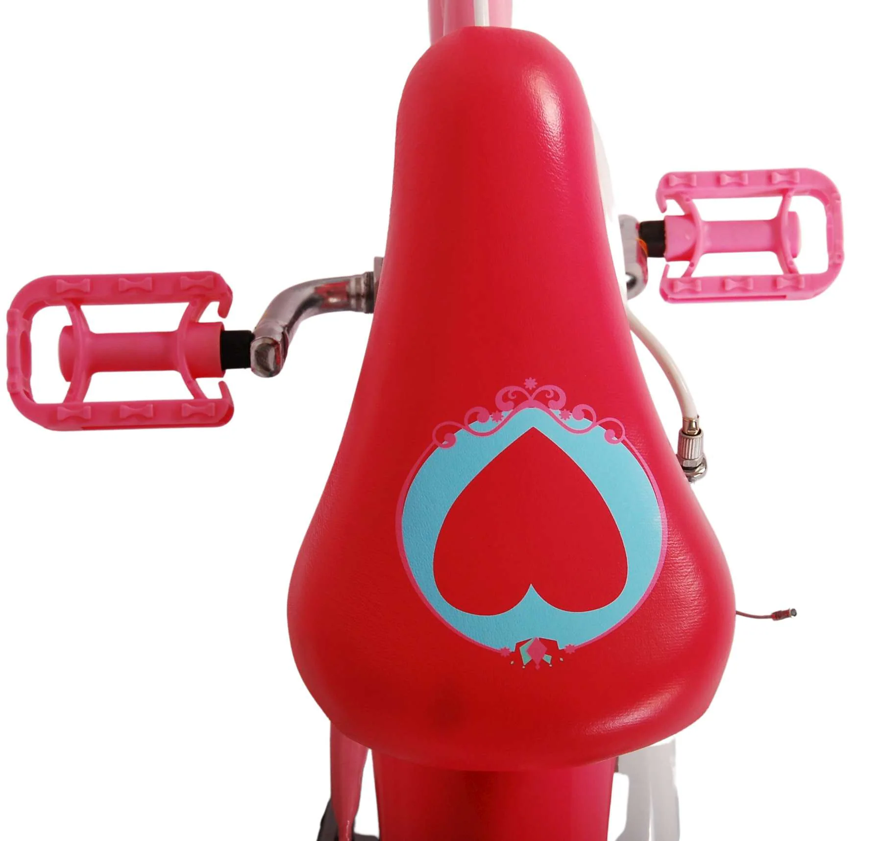 Kinderfahrrad Disney Princess für Mädchen 14 Zoll Kinderrad in Rosa