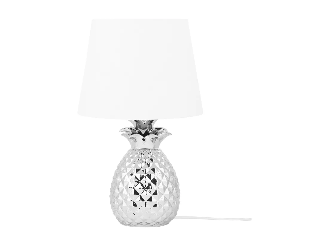 Lampe à poser PINEAPPLE Céramique Argenté