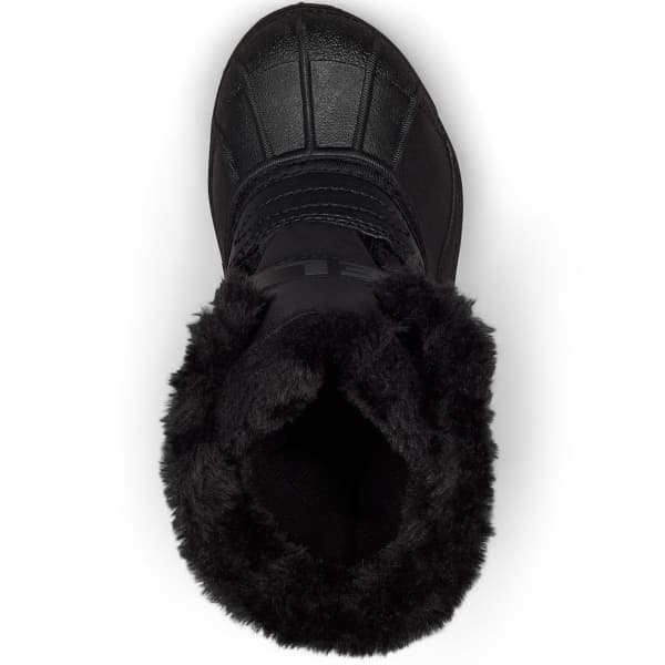 Après ski SOREL CHILDRENS SNOW COMMANDER BLACK/CHARCOAL