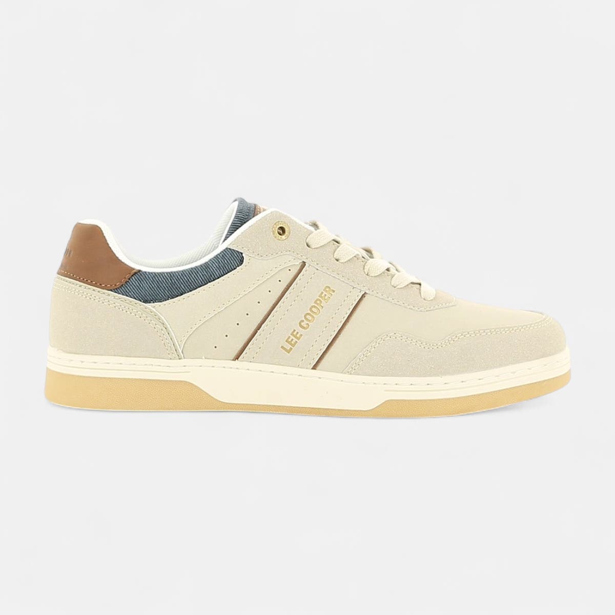 Baskets basses Homme beige