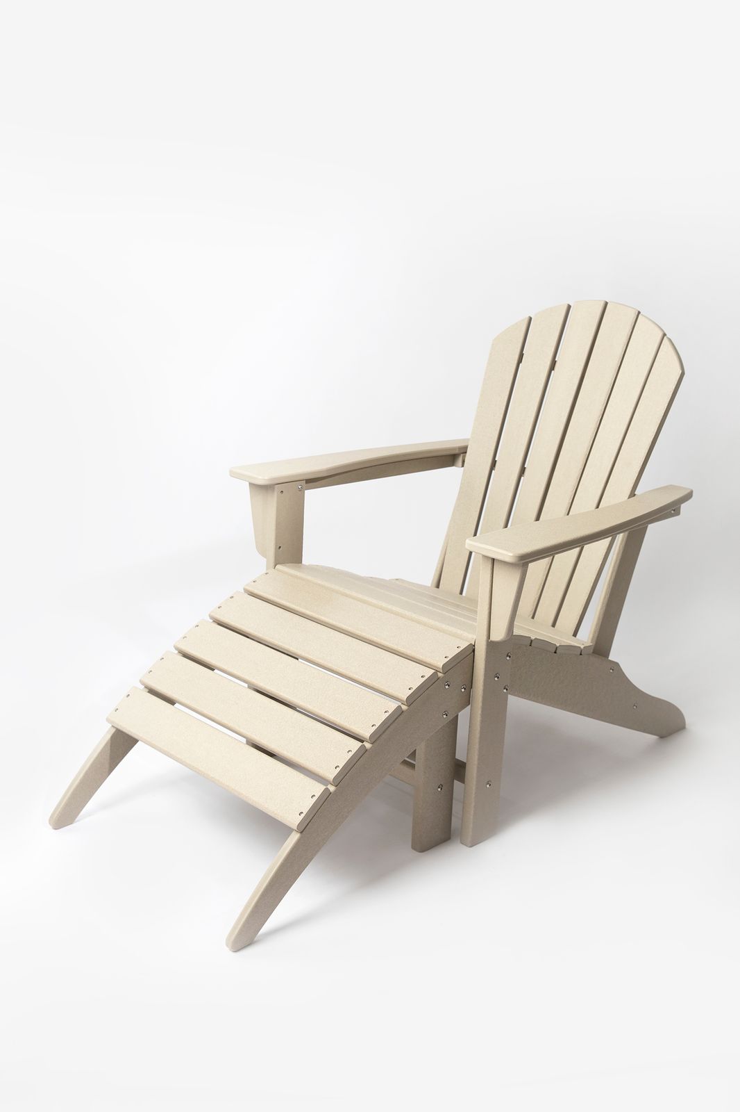 Lichtbruine fanback chair