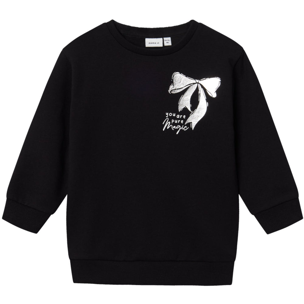 Køb Name It Black Renata Regular Sweat Tunika