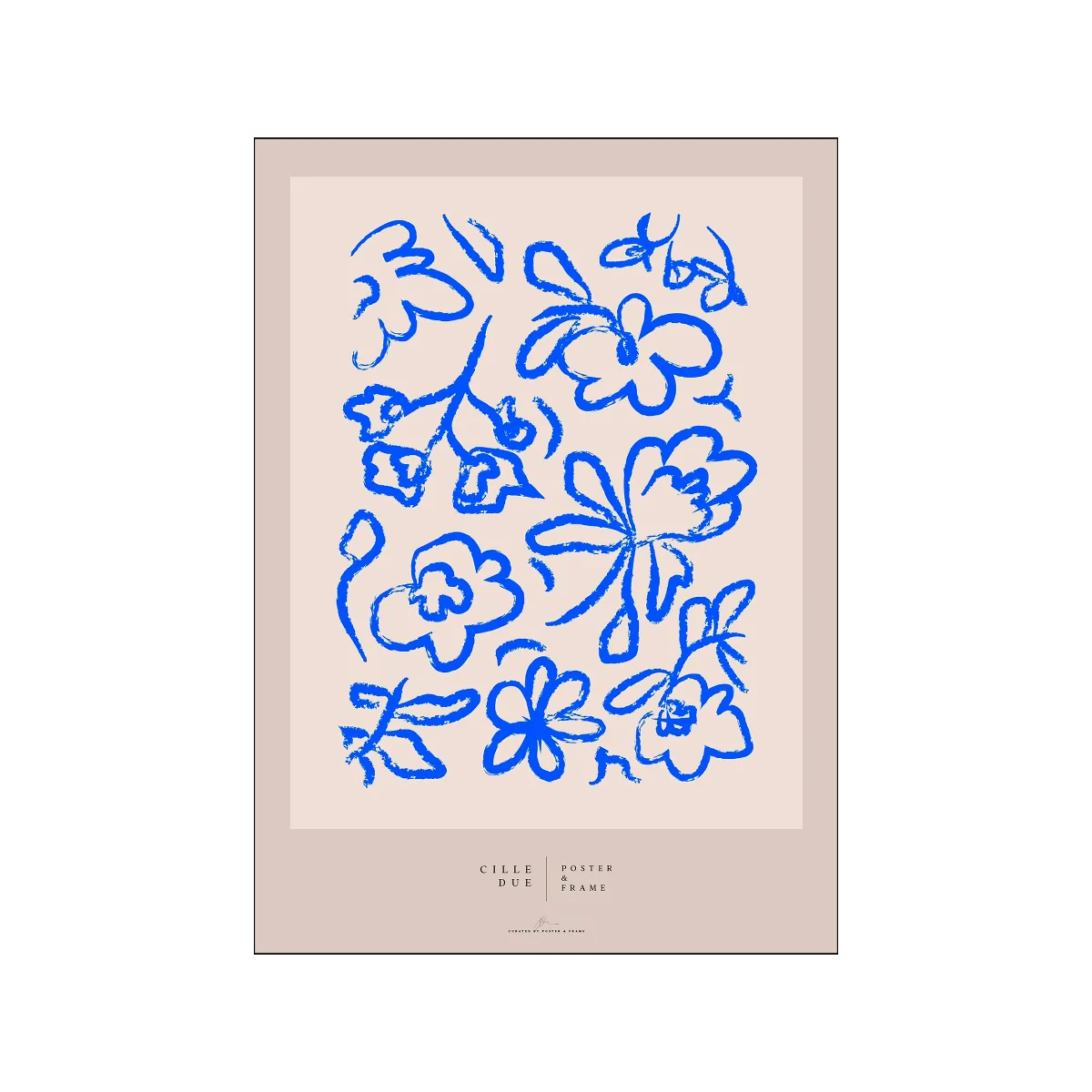 Poster & Frame  Cille Due plakat - Flower 1