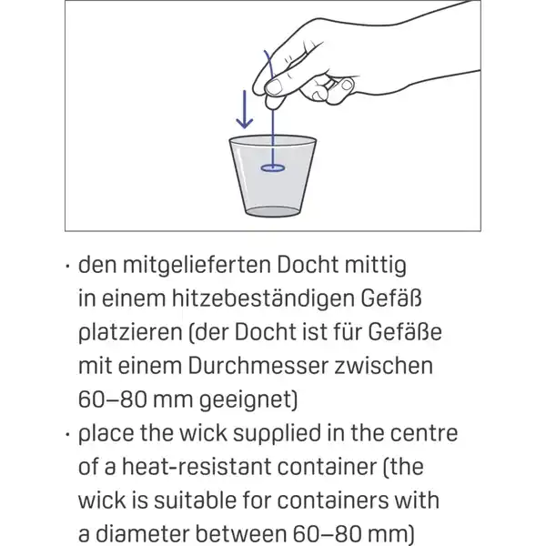 Kerzengranulat Duft Vanille