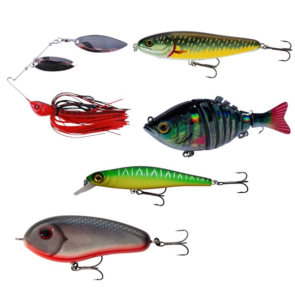 Set Leurres Brochet Ultimate (5 Pièces)