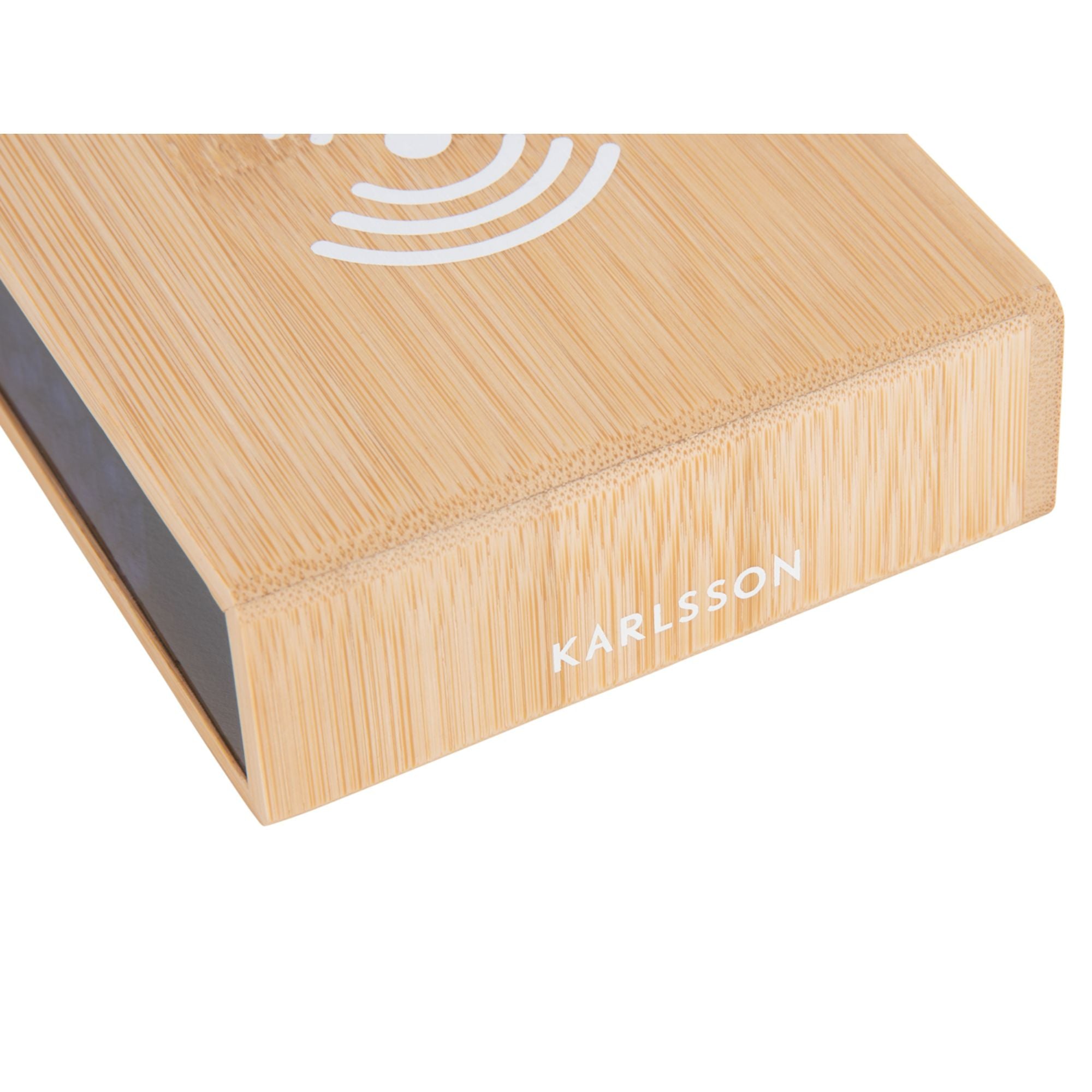 Karlsson - Alarm Clock Fat w. Phone Charger LED