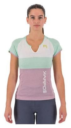 T-Shirt Technique Karpos Moved Evo W Jersey Bleu Femme