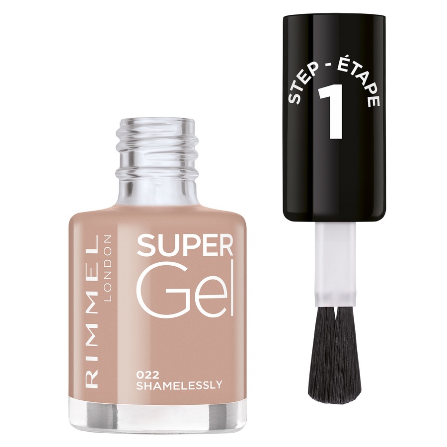Rimmel London Super Gel Nail Polish 022 Shamelessly 12ml