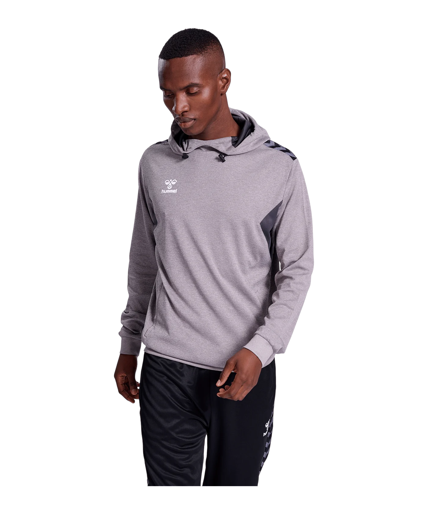 Hummel hmlAuthentic Poly Hoody Grau F2006