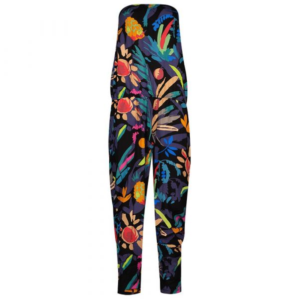 Urban Classics Viscose Bandeau Jumpsuit Preto M Mulher