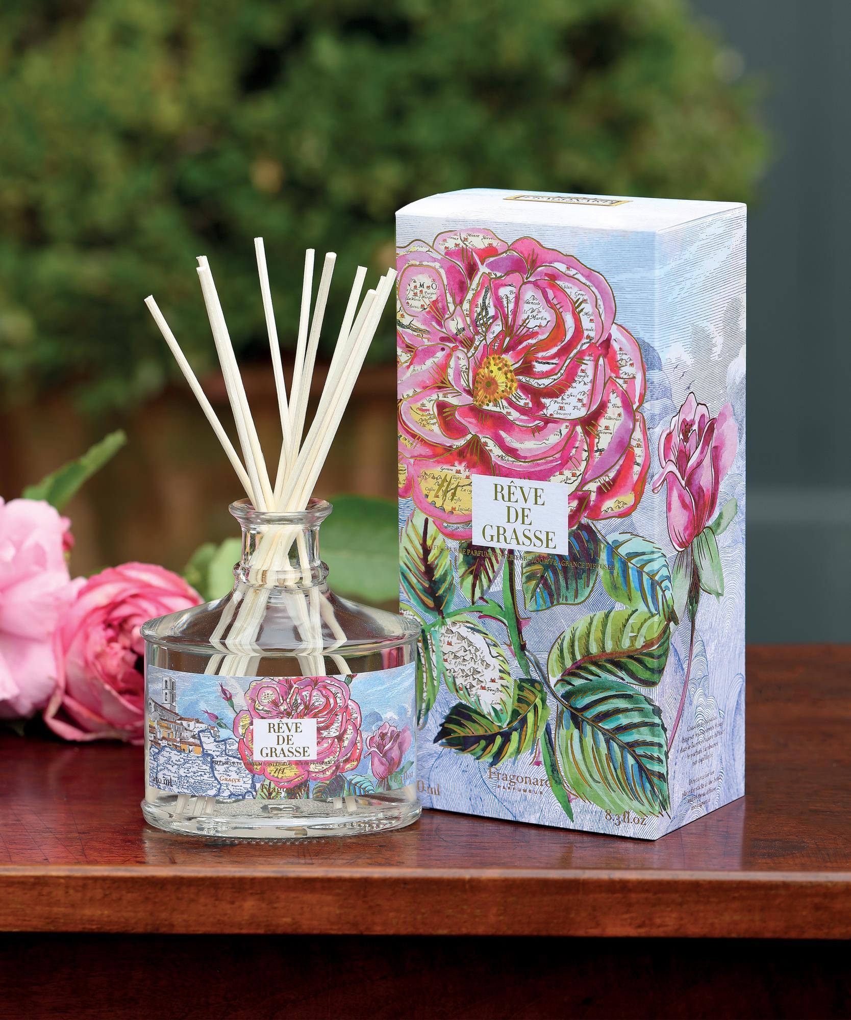 Rêve de Grasse  Diffuseur + 10 bâtonnets - flacon 250 ml