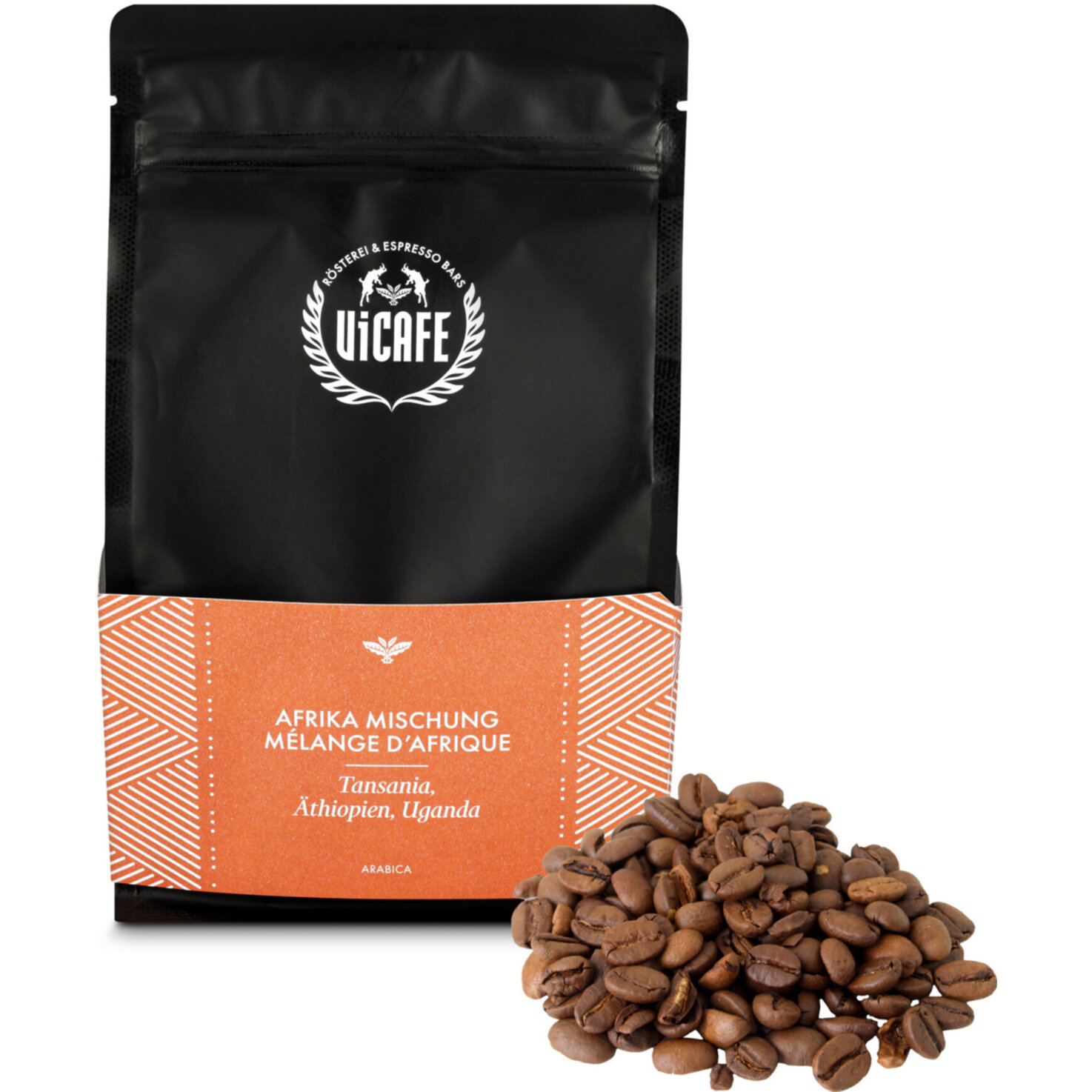 Vicafe Bohnenkaffee Afrika Mischung