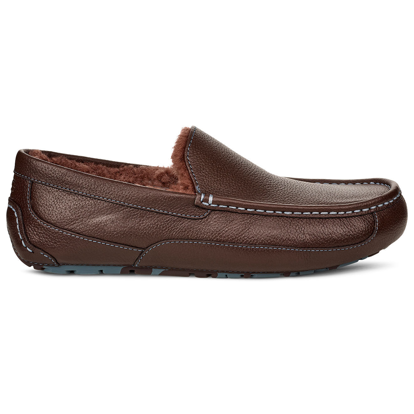 Ugg Mocassins fourrés Laine en Cuir AscoMarble marron