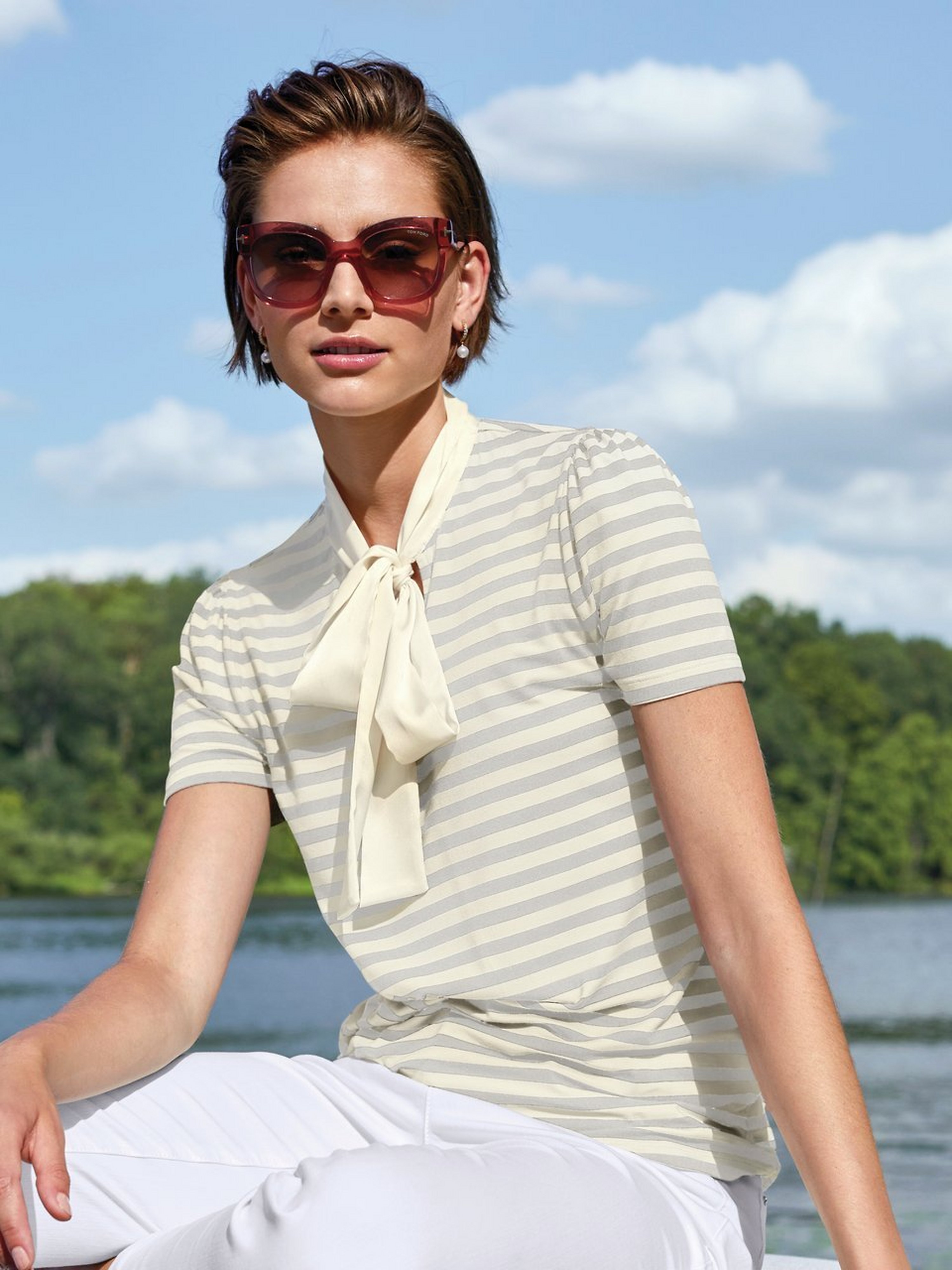Shirt mit 1/2-Arm
