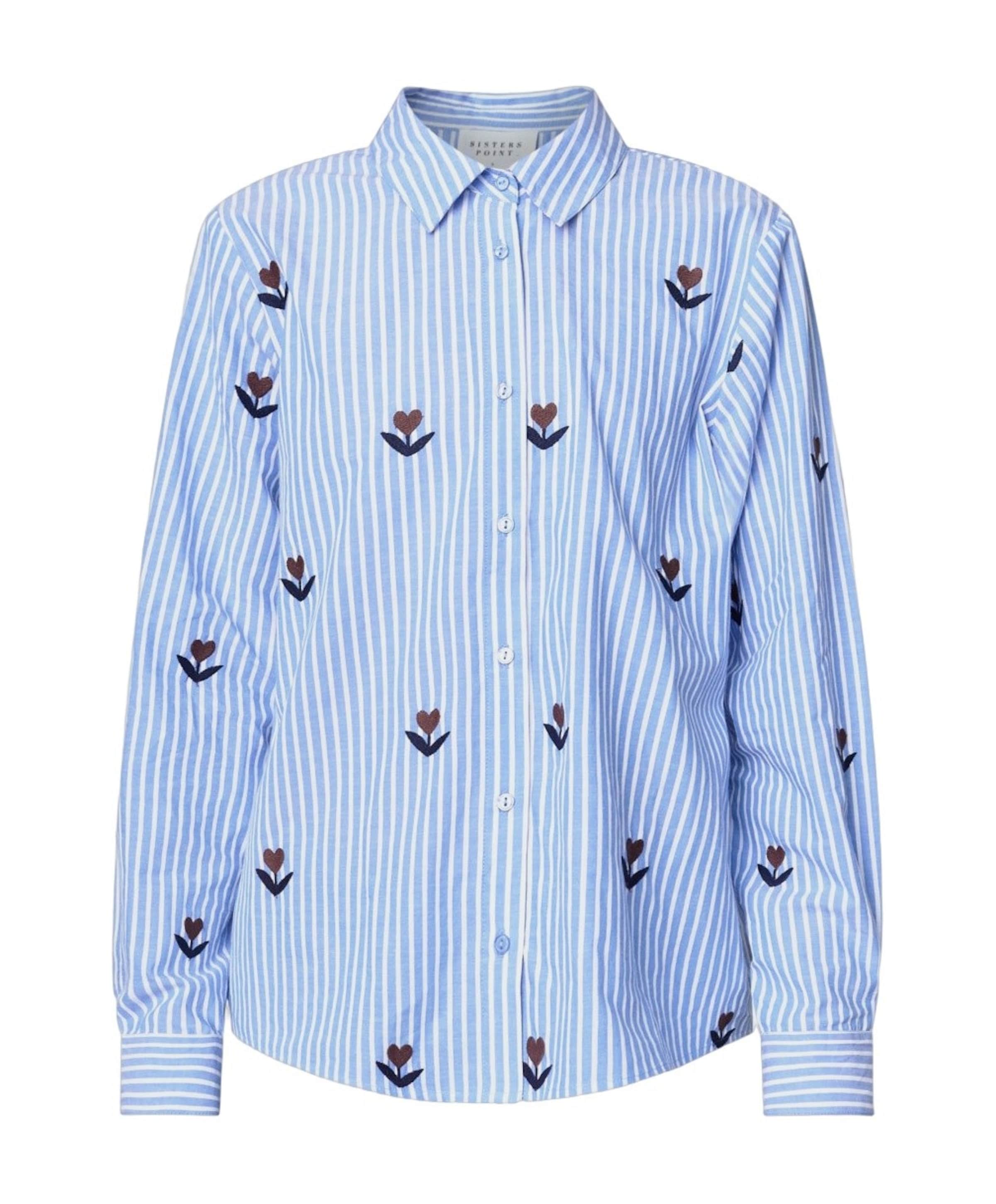 Sisters Point Dames blouse blauw