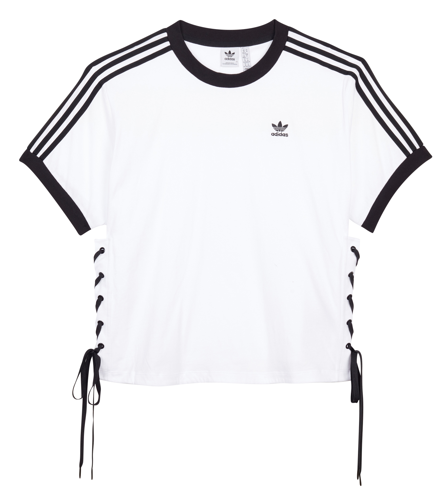 Tee-shirt col rond en coton | Blanc