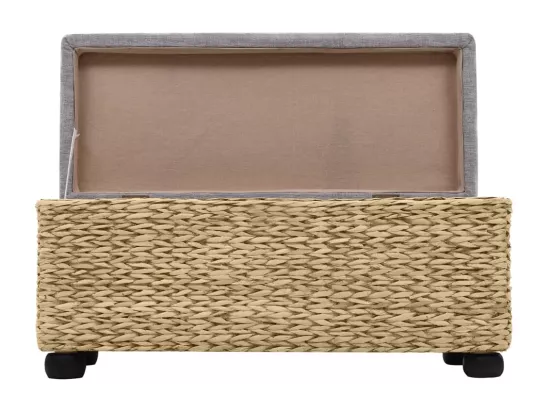 Ensemble de banc lot de 2 Jacinthe d'eau Gris