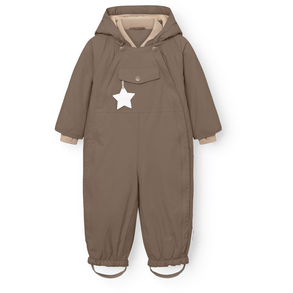 Køb Mini A ture Morel Grey Matwisti Fleece Lined Snowsuit. GRS