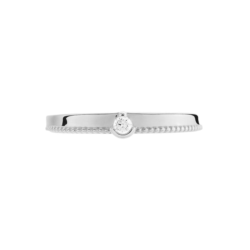 Bague Lou Or Blanc Diamant