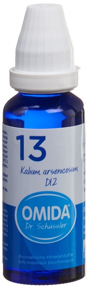 Omida Nr13 Kalium arsenicosum Dil 12 D Fl 30 ml