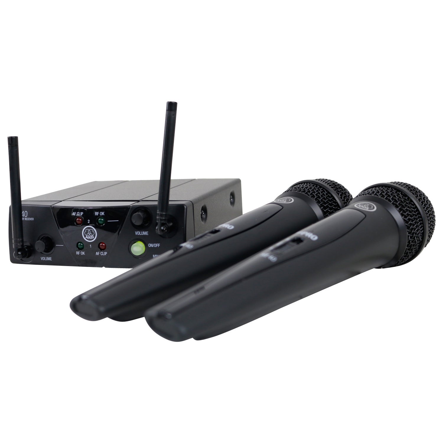 AKG WMS 40 Mini2 Dual Vocal ISM2 - 3 (864 MHz) draadloos systeem