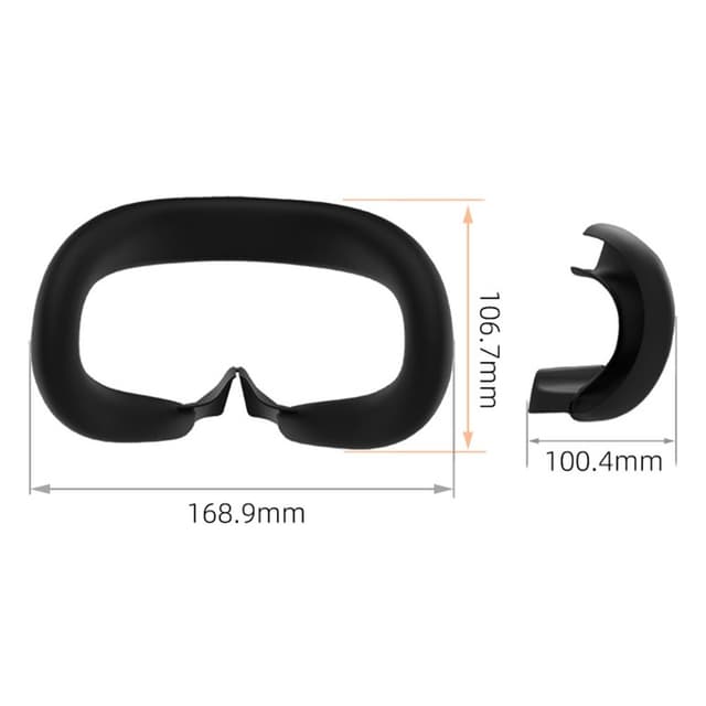 Meta Quest 3 Headset ansigtsmaske linsecover 2 rocker cap Hvid