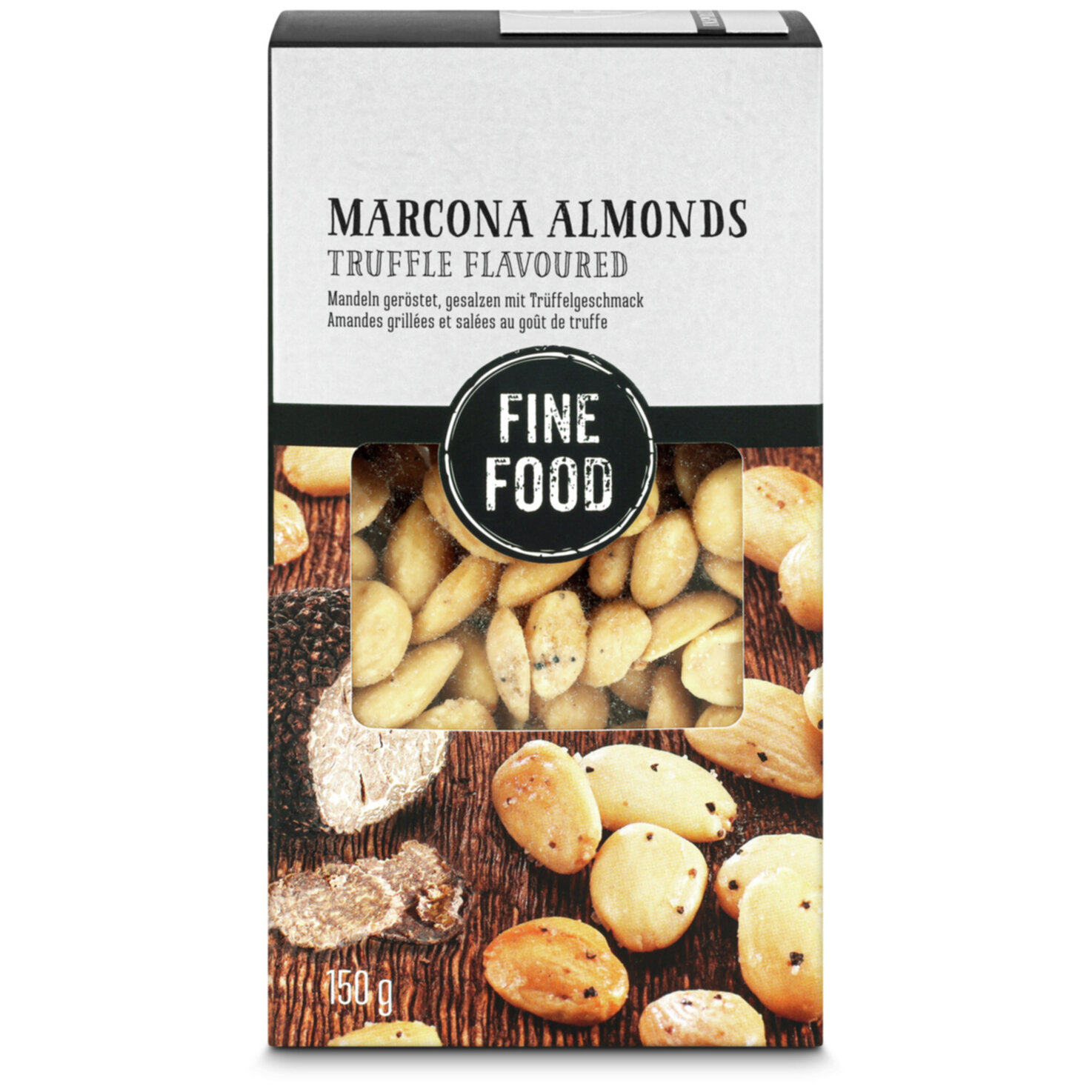 Fine Food Almonds Truffle Flaverd