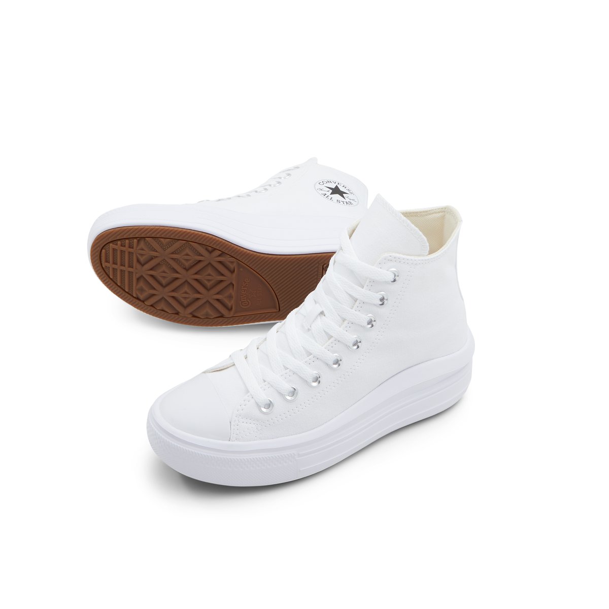 CONVERSE-Ctasmove-tg-Baskets montantes - Talon plat - Blanc