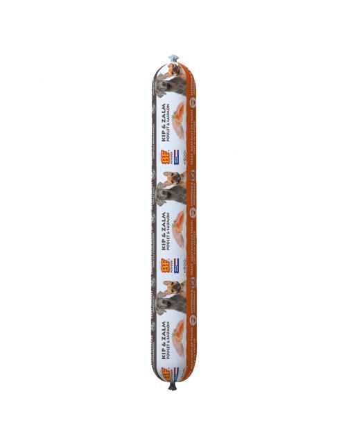 Bf Vleesvoeding Compleet - Hondenvoer - Kip Zalm 800 g