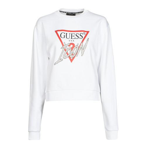 Guess - ICON FLEECE - Blanc