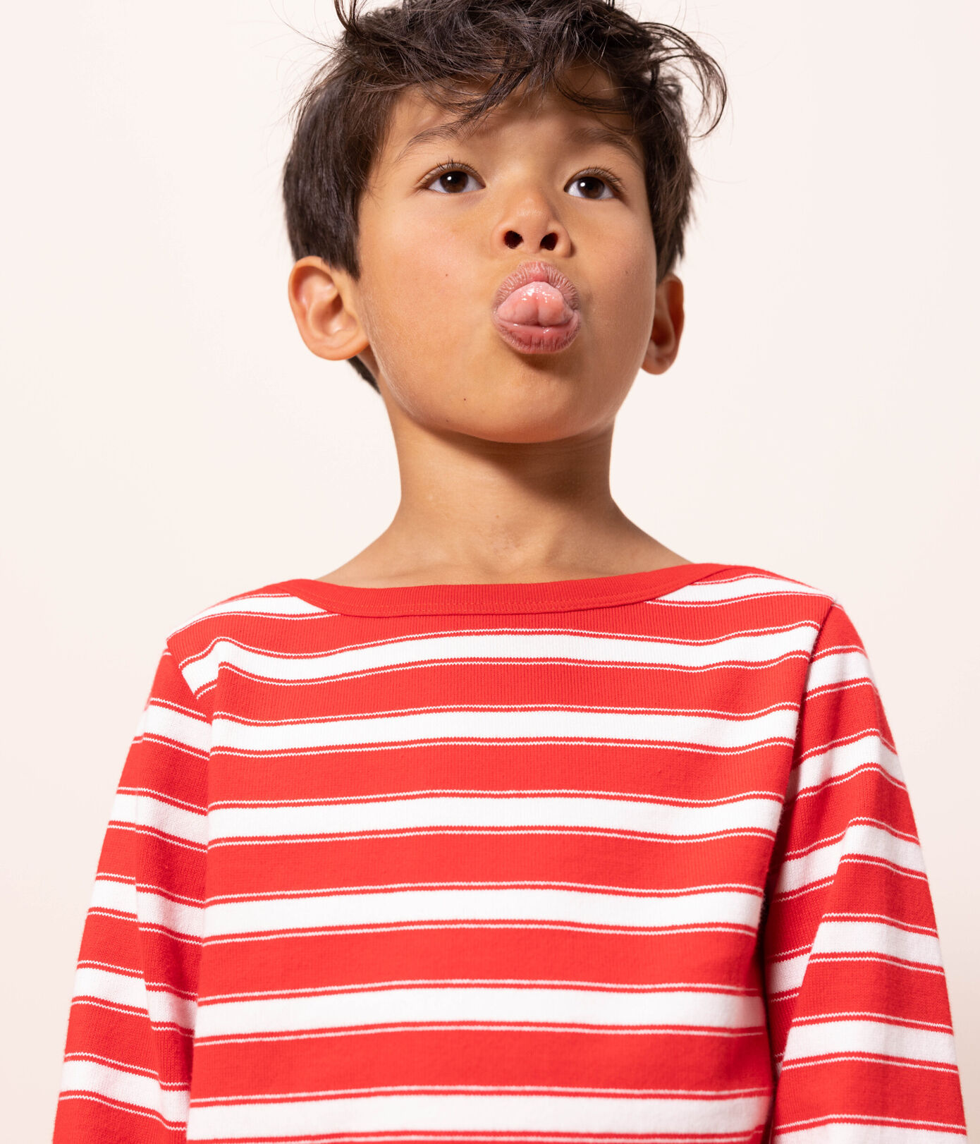 Marinière en coton épais enfant fille / garçon