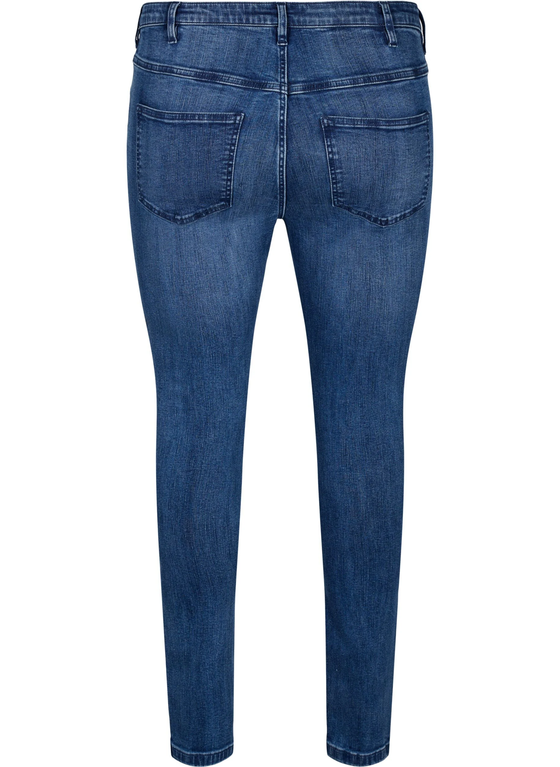 Super slim Amy jeans med sliddetaljer