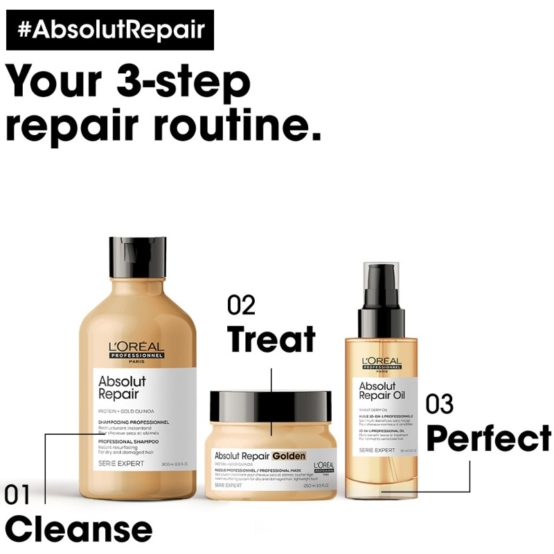 L'Oréal Professionnel Absolut Repair Golden Masque 250 ml