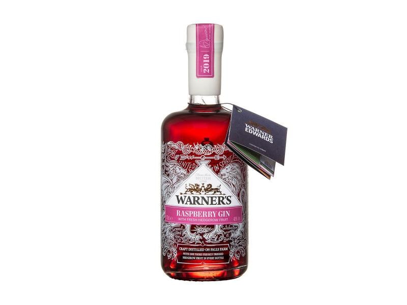 Warner's Distillery Warners Raspberry Gin 0.7 l Beeriges Wacholder-Destillat aus England