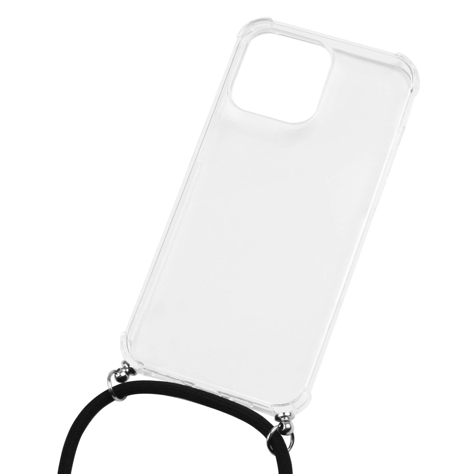 Handyhülle mit Band iPhone 15 Pro transparent