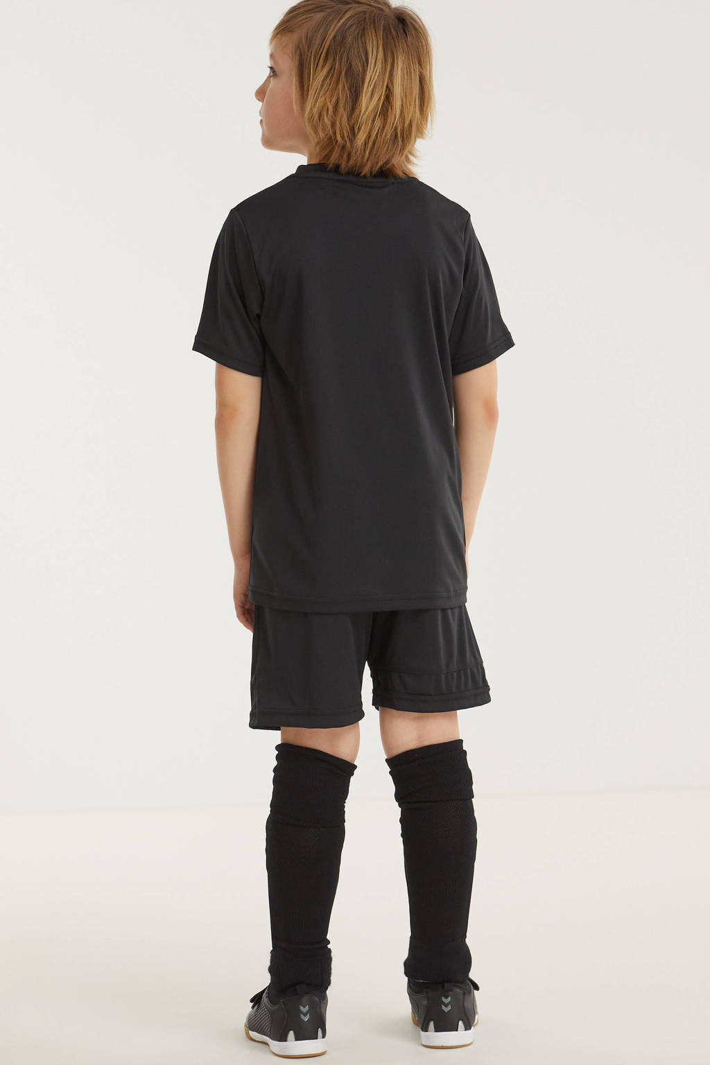 Stanno junior voetbalshirt zwart/wit