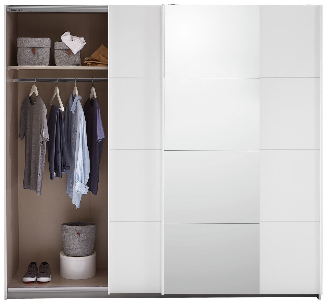 Ti´me Schwebetürenschrank 2-türig SCALA