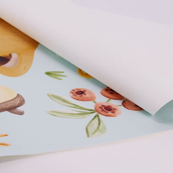 Little Dutch Wallpaper Circle Forest Wonders 100 cm