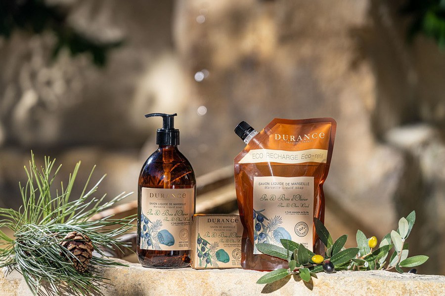 Durance Liquid Soap Pine & Olive Wood 500ml