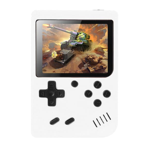 400 In 1 Classic Games Handheld Retro Video FC Game Console Player For Kids Adults White