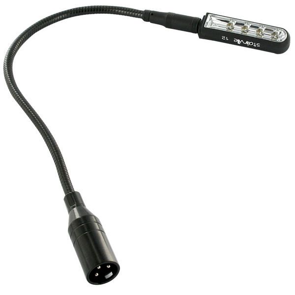 Stairville LEDXLR3 Schwanenhalslampe