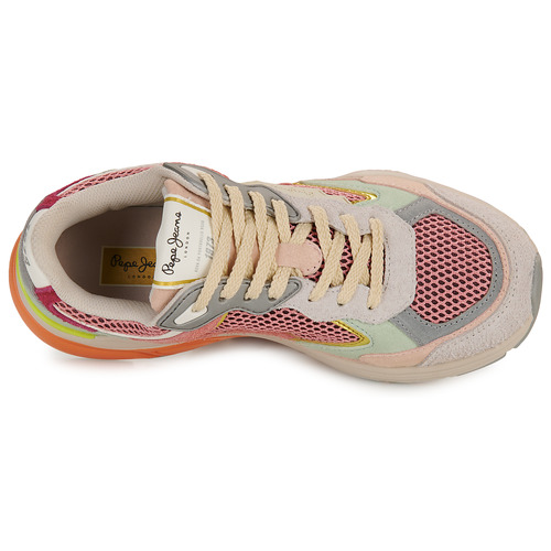 Pepe jeans - DAVE RISE W - Rose / Multicolore