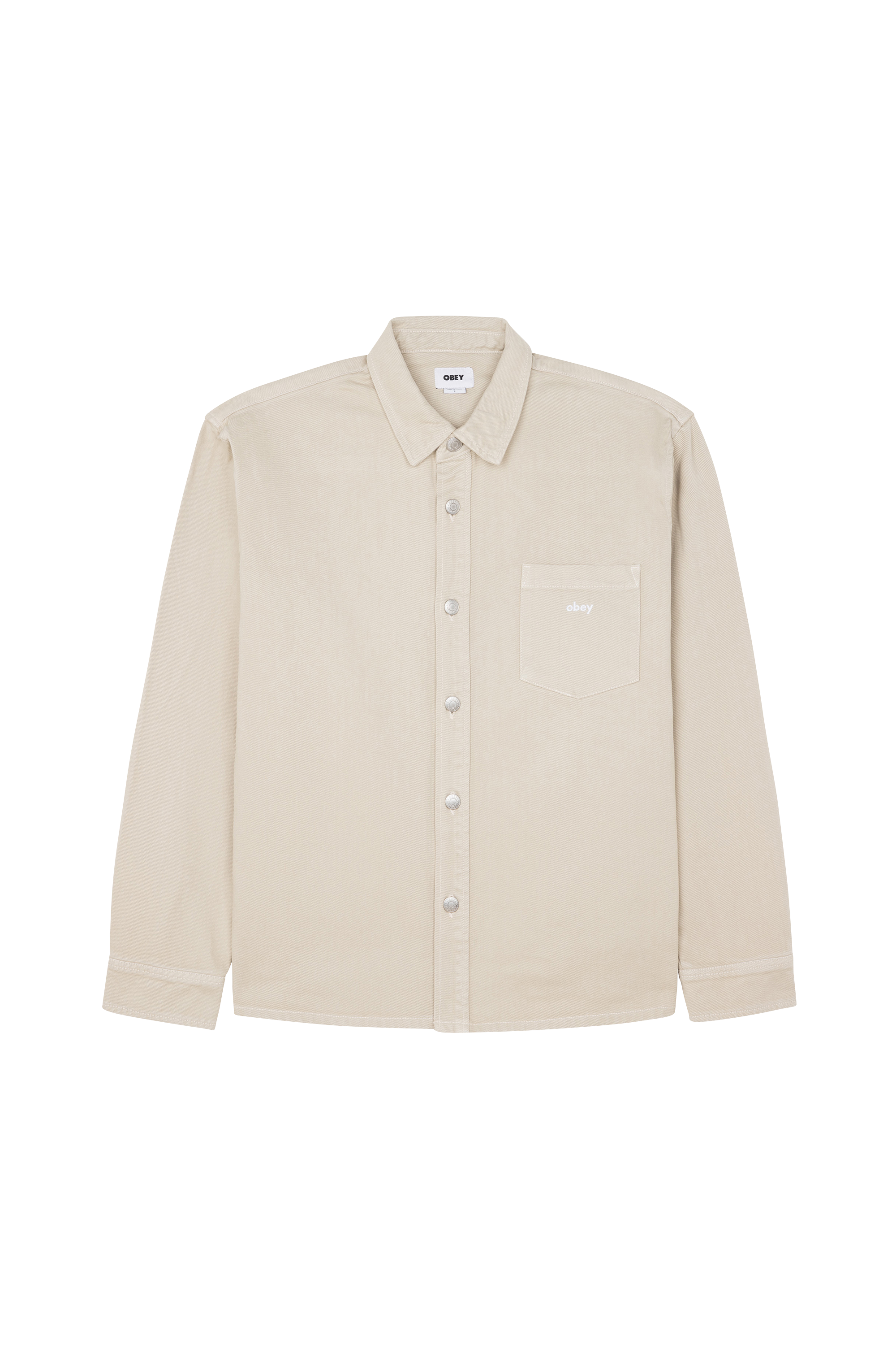 OBEY Chemise MAGNOIA SHIRT Beige
